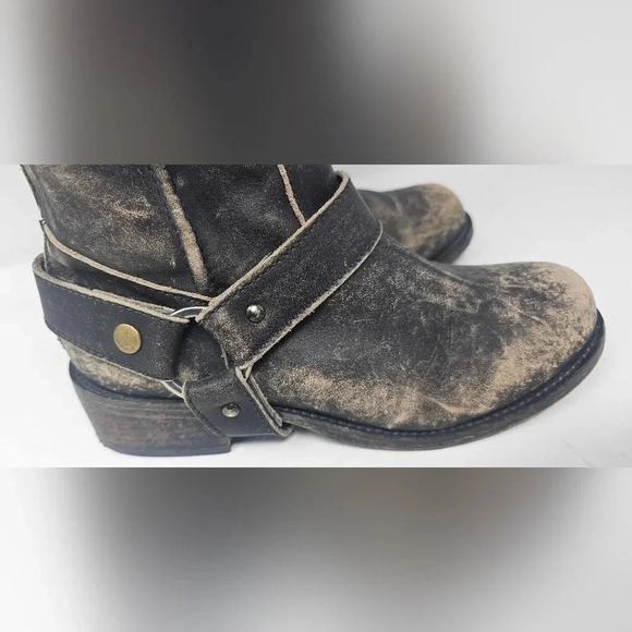 Circle G By Corral P5099  WMNS Distressed Leather Harness Riding Boots Size 5.5 - Picture 7 of 15